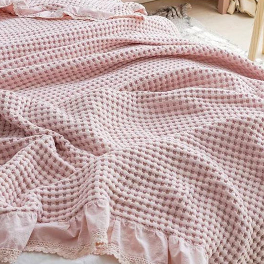 Olivia Waffle Decke