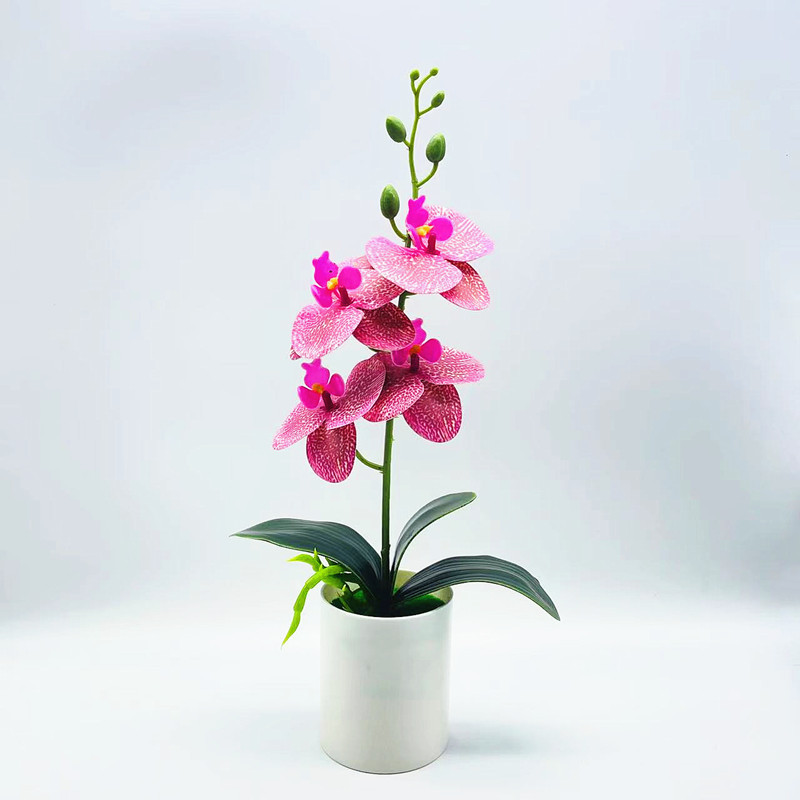 Künstliche Orchideenblume – Dekorative Kunstpflanze für Wohnzimmer und Tischdekoration