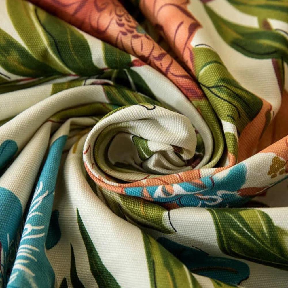 Monstera-Blätter Baumwoll-Tischdecke