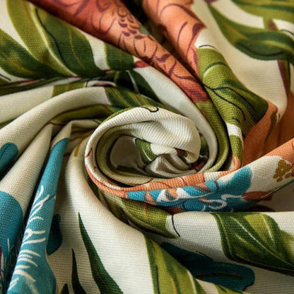 Monstera-Blätter Baumwoll-Tischdecke