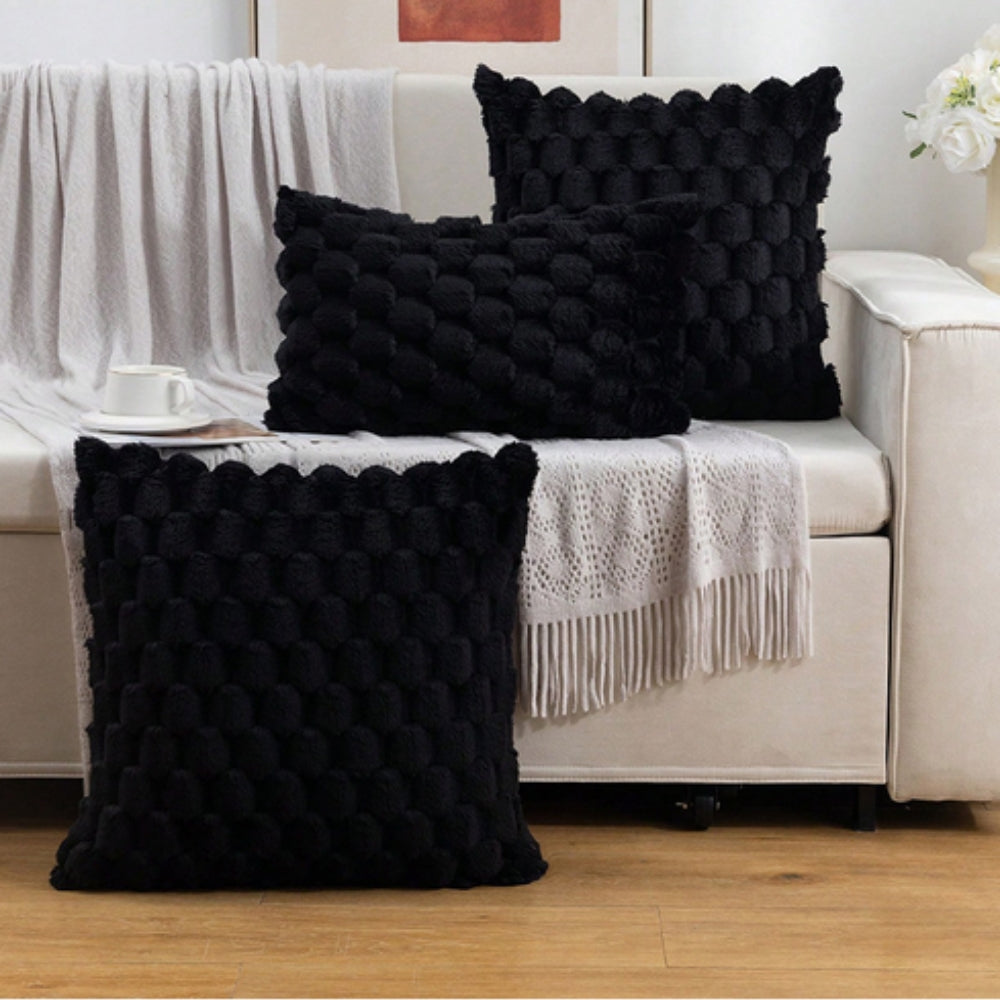 CloudLuxe – Weiche Marshmallow-Kissenbezug mit luxuriöser 3D-Textur
