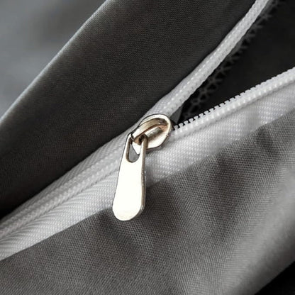 Chevron Plüsch Bettwäsche | 3-teiliges Set