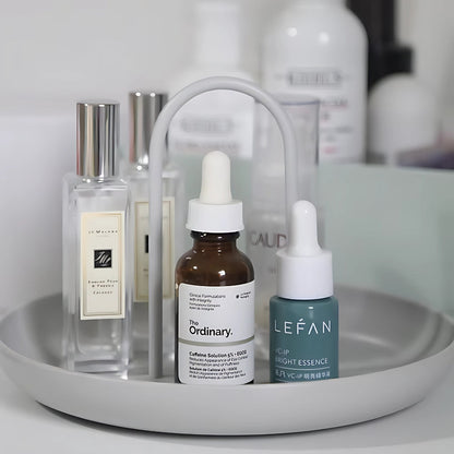 Chic Rund Aufbewahrungstablett Organizer