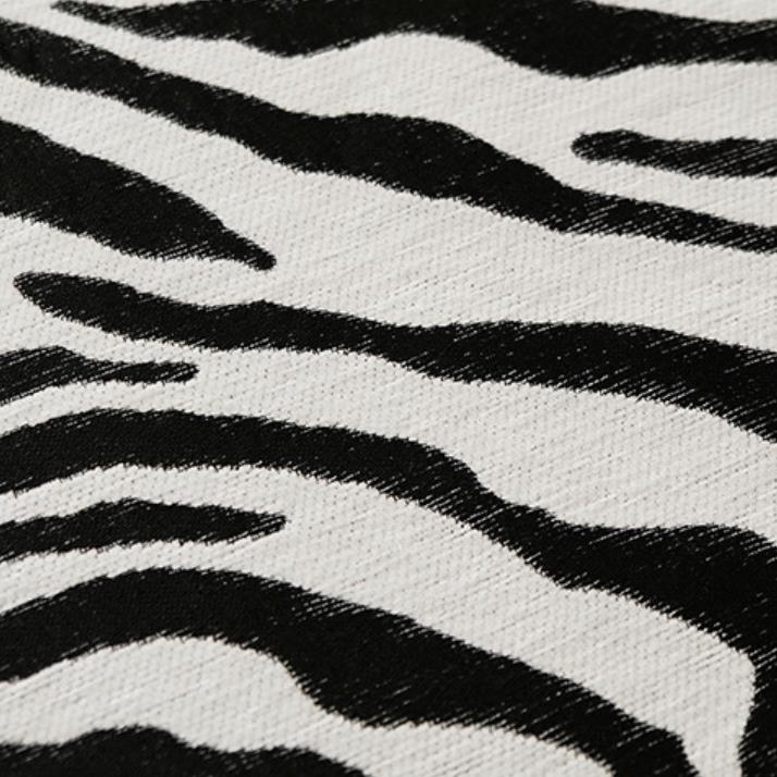 Zebra Muster Chenille Sofa/Couch Wurfdecke