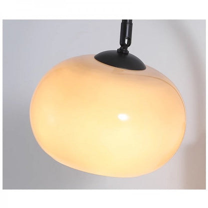 Wandleuchte Bauhaus Persimmon - Design aus olivgrünem Glas mit drehbarer Funktion