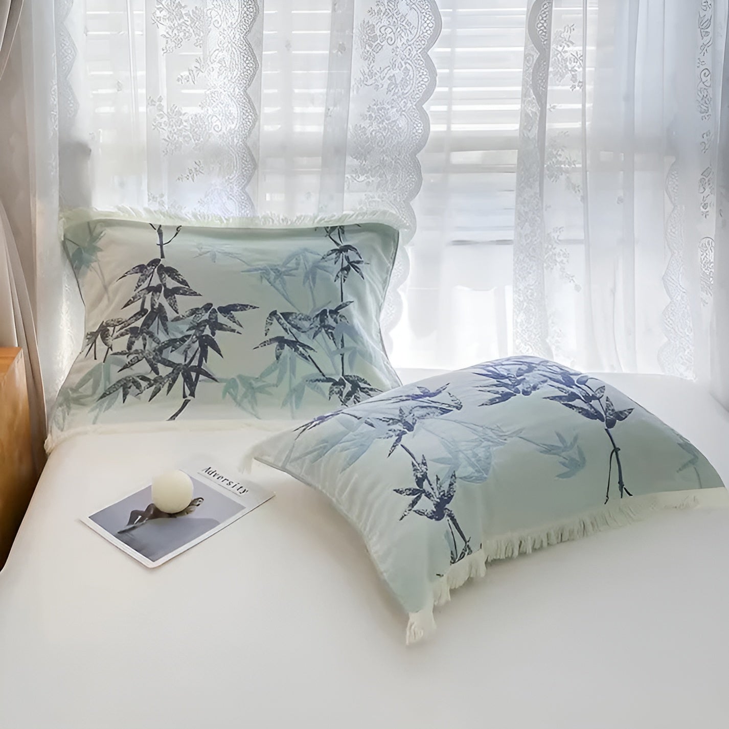 Bamboo Baumwolle Wendbare Jacquard-Decke