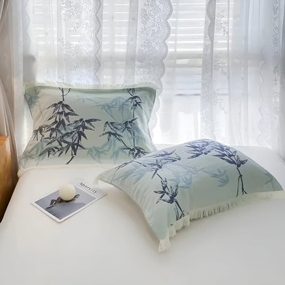 Bamboo Baumwolle Wendbare Jacquard-Decke