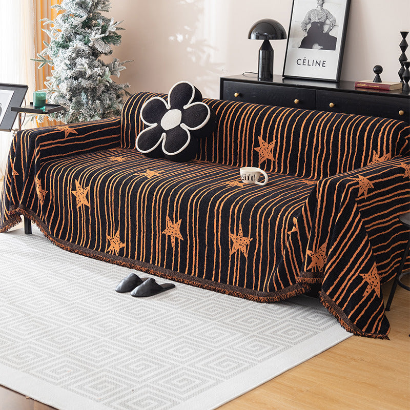 Wishing Star Chenille Sofa/Couchbezug