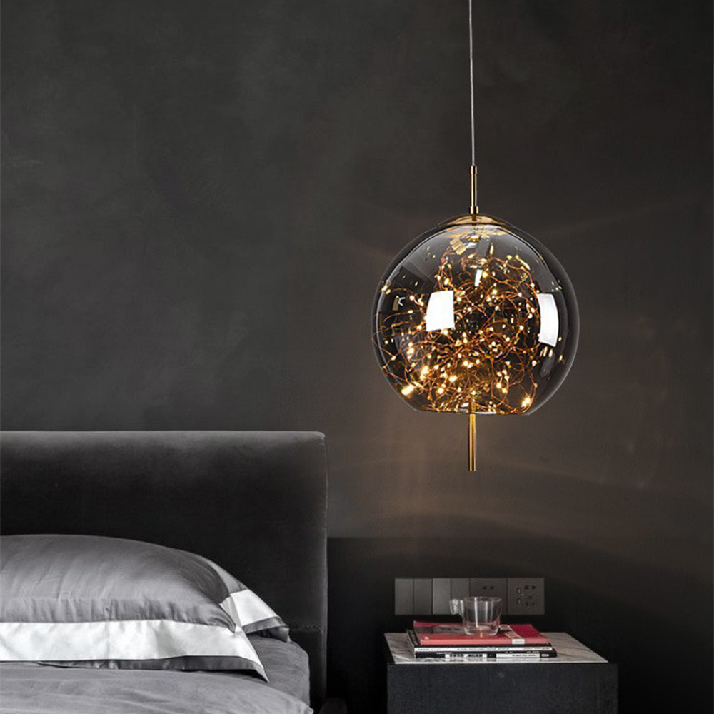 Pendelleuchte Glas Moderne LED Deckenleuchte