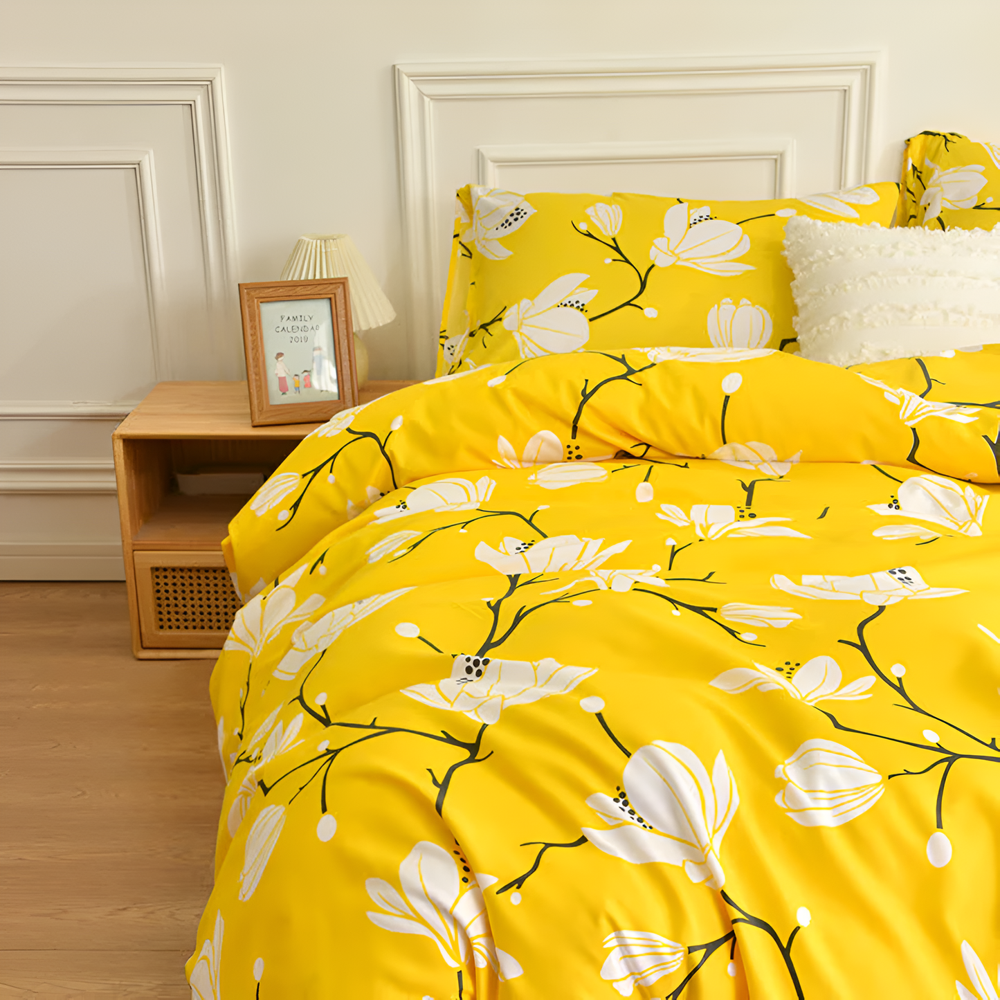 Yellow Blossom | 3-teilig Bettbezug Sets