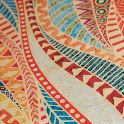 Vintage-inspirierte gepolsterte Fußmatte