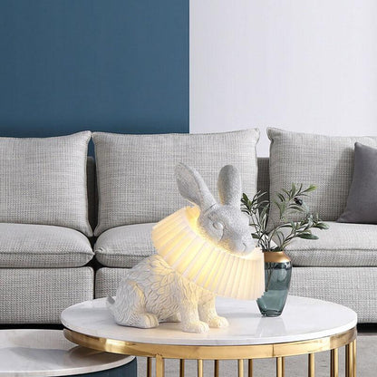 Garduru - Kreative LED Tischlampe mit Charmantem Hasen für Dein Zuhause