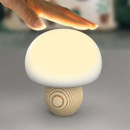 Garduru - Magnetische LED Nachtlampe im Pilz-Design für stilvolle Deko