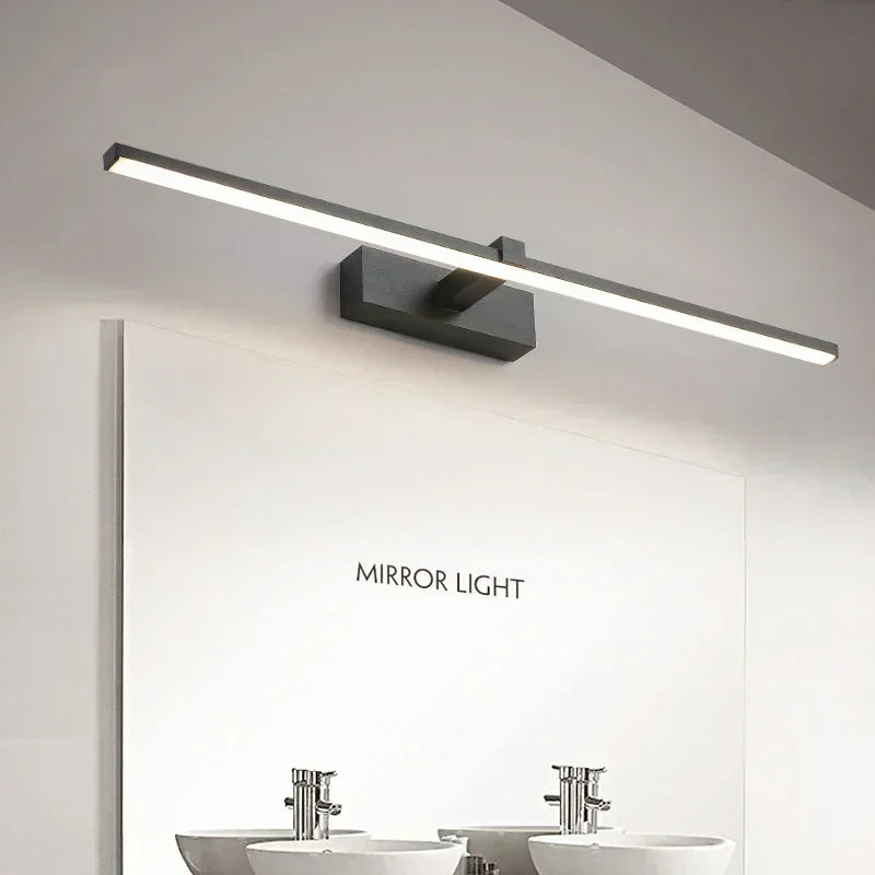 Moderner Aluminium LED Badezimmerspiegel Wandlampe Wandbeleuchtungseinrichtung