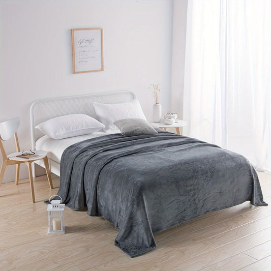 Garduru Flanellplaid – Kuschelige Decke für Sofa & Reisen