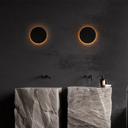 Wandleuchte Modern Schwarz Außen LED Lampe