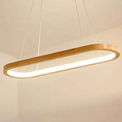 Deckenleuchte Holz LED Hängeleuchte