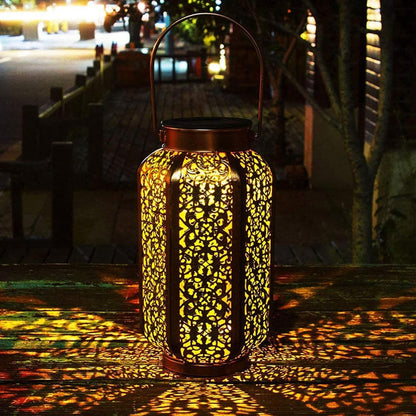 Royaleva Solar Hängeleuchte Außen - Vintage Wegebeleuchtung