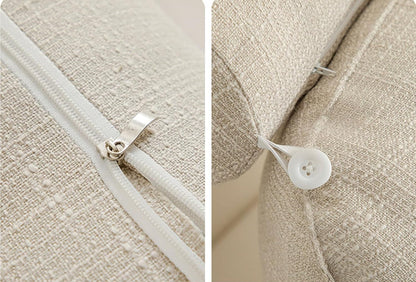 Deluxe Rückenstütz-Kissen – Ergonomische Unterstützung mit verstellbarem Kopfteil & waschbarem Bezug