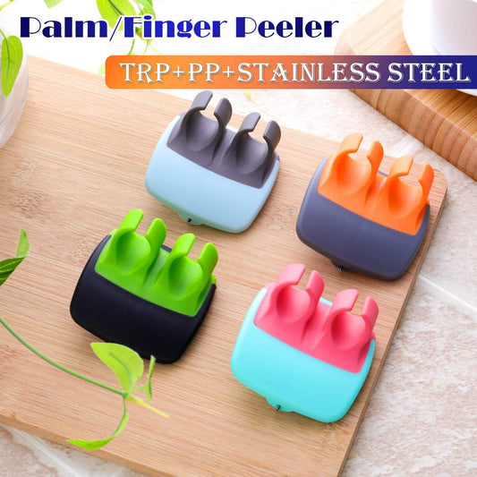 4-teiliges Finger-Gemüseschäler-Set