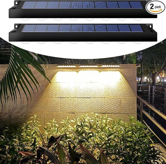 LumiGlow - Solar LED Wandleuchte