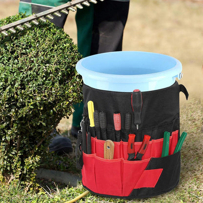 42-Taschen Multifunktionale Gartenwerkzeug-Aufbewahrungstasche – Große Aufbewahrung für Werkzeuge