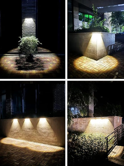 LumiGlow - Solar LED Wandleuchte