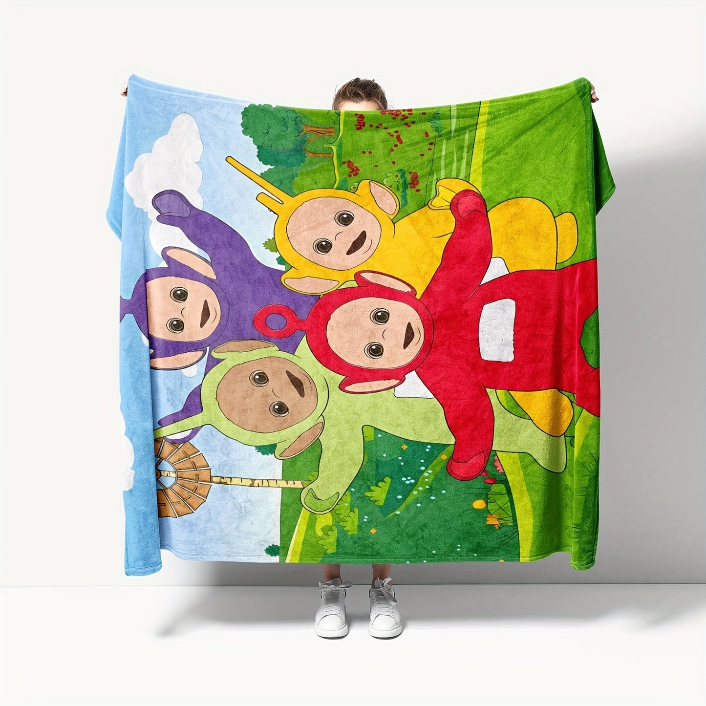 Teletubbies Decke – Für Kinder, Weich und Vielseitig