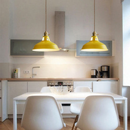 Pendelleuchte Industrielle Metall Bunte Deckenlampe