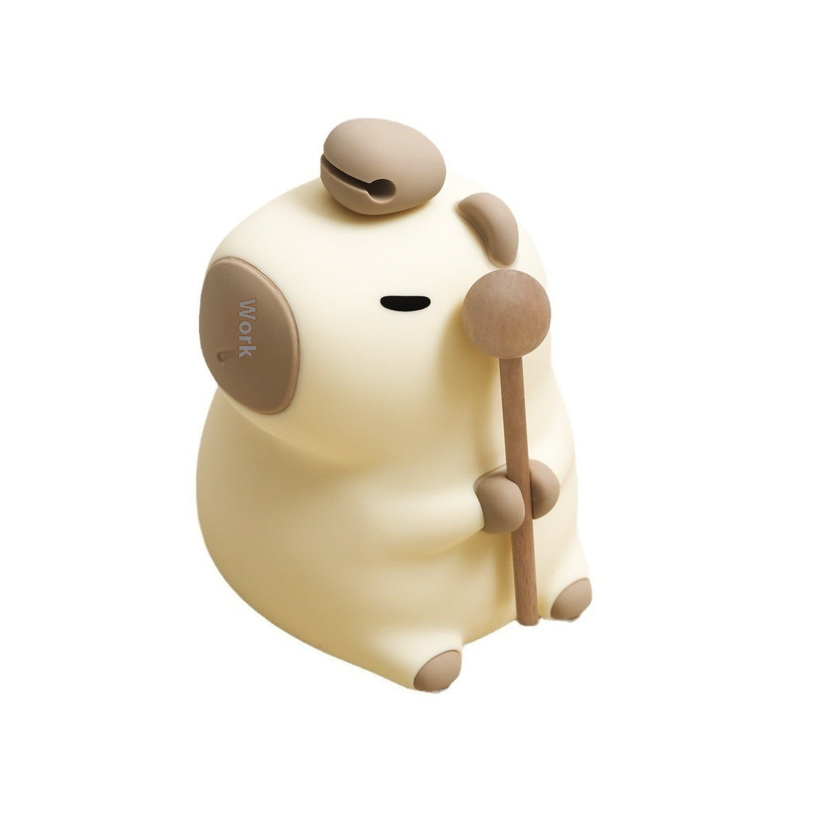 Capybara und Blumen Nachtlicht