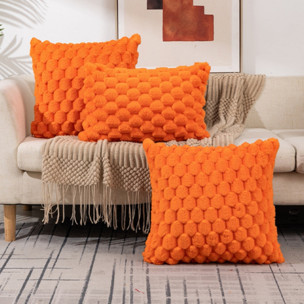 CloudLuxe – Weiche Marshmallow-Kissenbezug mit luxuriöser 3D-Textur