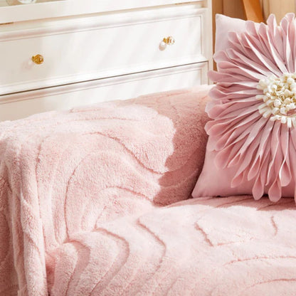 Tranquil Loom Plüsch Sofabezug