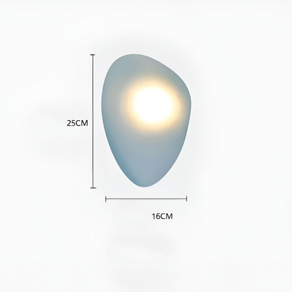 Garduru Light – Nordische Kieselstein-Style LED-Wandleuchte