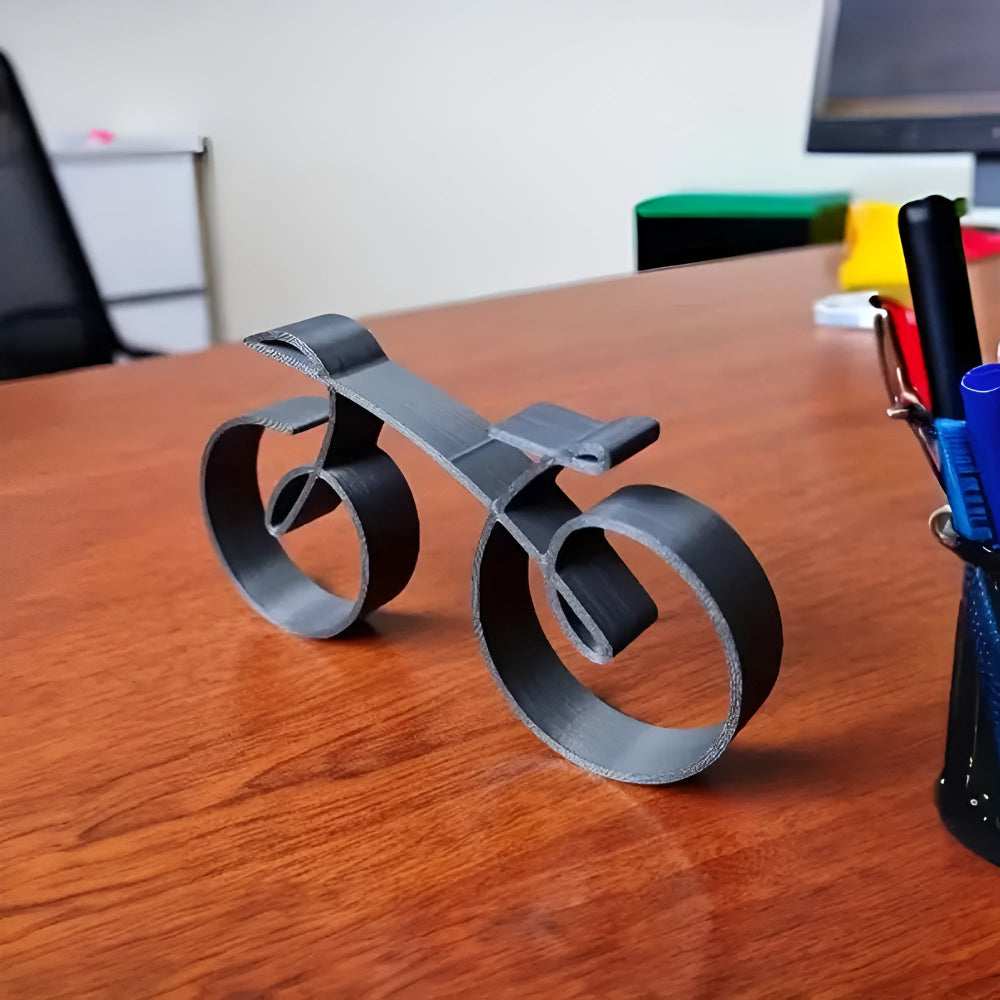 Urban Cyclist Abstrakte Dekoration