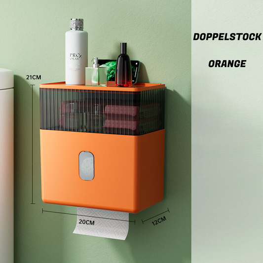 Luxus Toilettenpapierbox - wasserfest, Stauraum, Hygiene