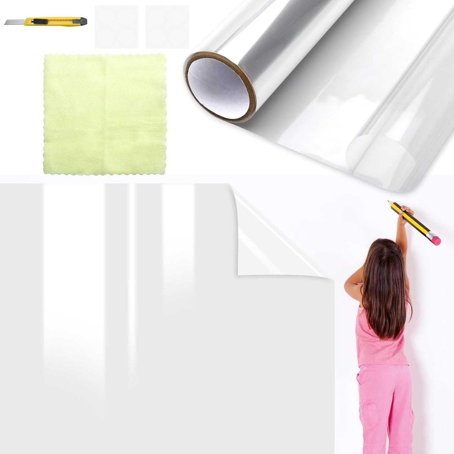 Statische Stick Wandaufkleber