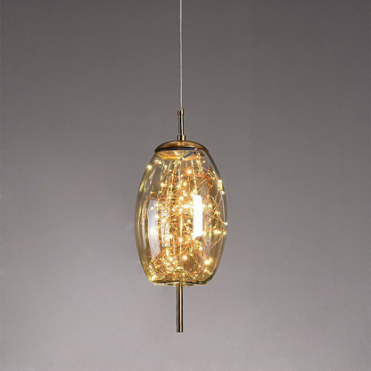 Pendelleuchte Glas Moderne LED Deckenleuchte
