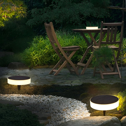 Solarbetriebene LED-Gartenlichter Bodenplatten