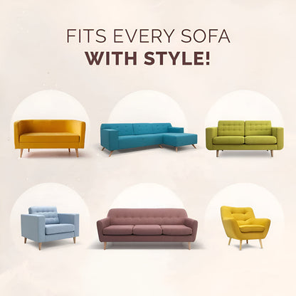 Abstrakter Gittersofaüberzug