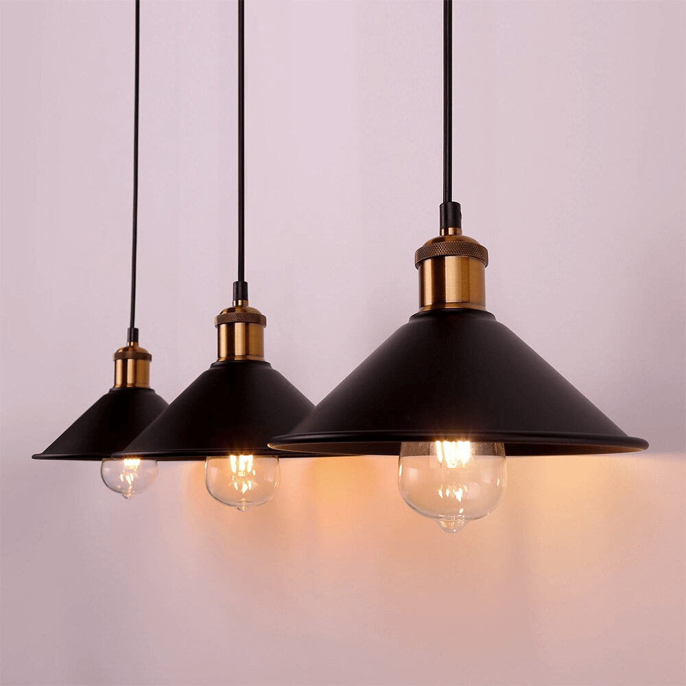 Suspension Vintage BrassGlow – Design Retro & Finish Messing Antik