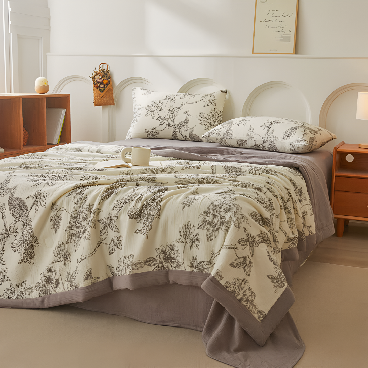 Weiche Baumwoll-Gaze Wendeblanket