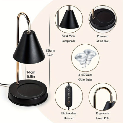 Elegante Kerzenheizlampe