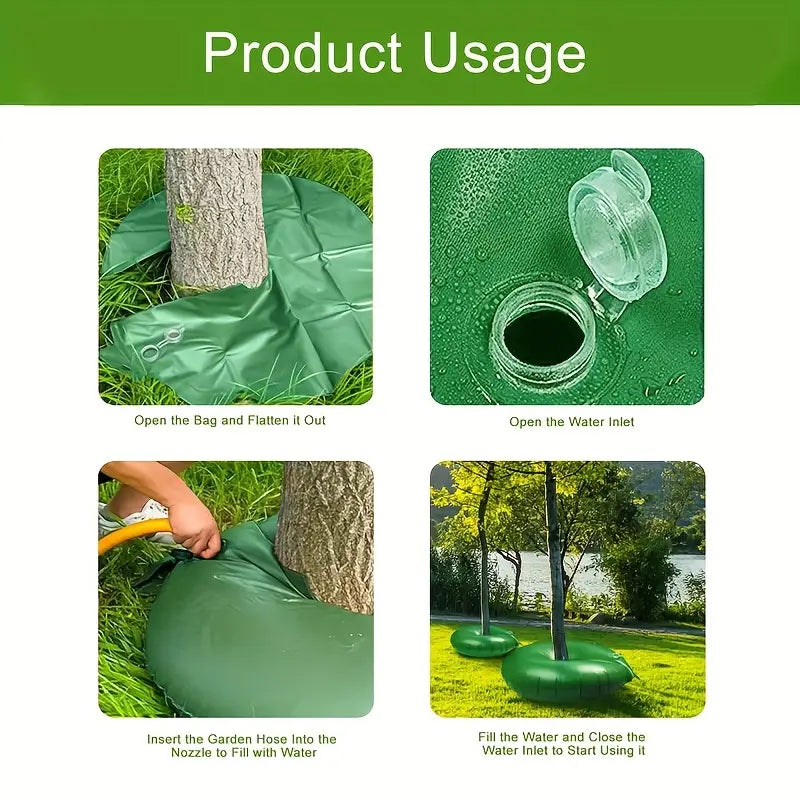 Baum Bewässerungstasche mit Tropfbewässerung – Effektive Bewässerungslösung für Bäume und Sträucher