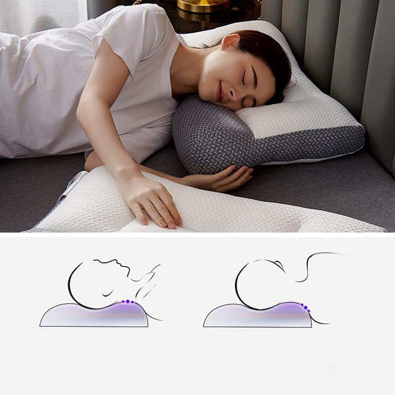 Garduru – Ergonomisches Nackenkissen aus Memory-Schaum für optimalen Schlafkomfort