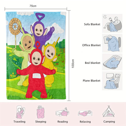 Teletubbies Decke – Für Kinder, Weich und Vielseitig