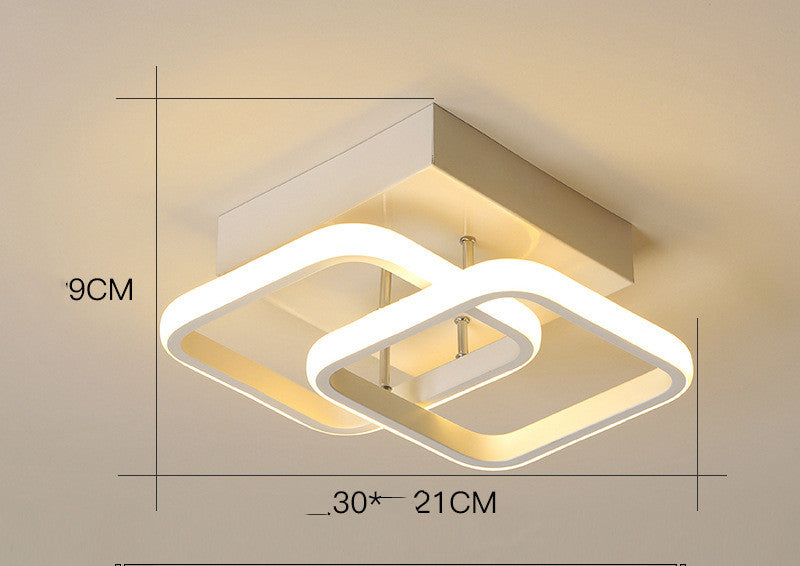 Garduru - Minimalistische Nordische LED-Deckenleuchte für Stilvolles Wohnen