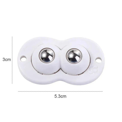 Selbstklebende Universalmöbelrollen (4er-Pack)