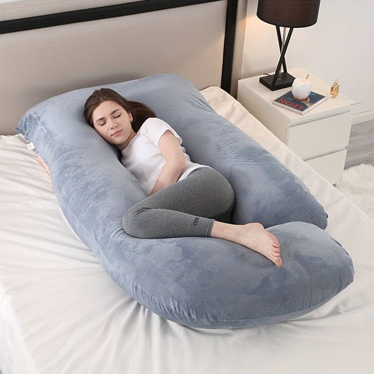 Garduru – Ergonomisch J-förmiges Schwangerschaftskissen