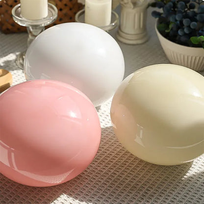 Tischlampe Marshmallow - Modernes Design aus Metall und Glas mit sanfter Beleuchtung