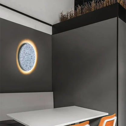Wandleuchte Nordic Terrazzo LED - Modernes skandinavisches Design für Flur, Treppe, Halle
